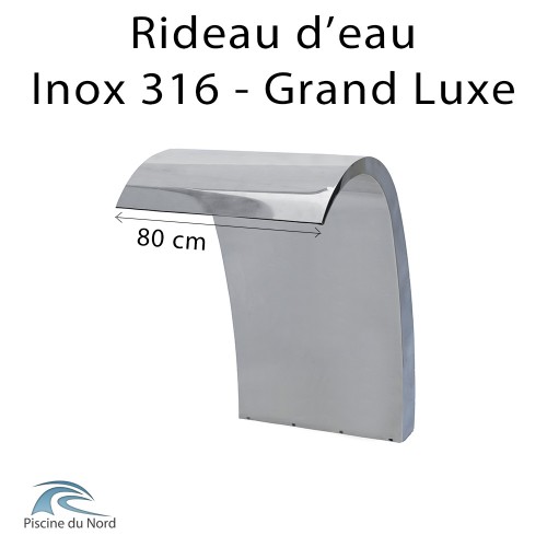 Chute d'eau 80 cm en Inox AISI 316 Victoria Chute d'eau 80 cm en Inox AISI 316 Victoria