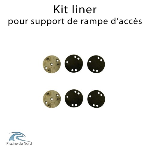 Kit liner pour support de tube - 2 fixations Kit liner pour support de tube - 2 fixations