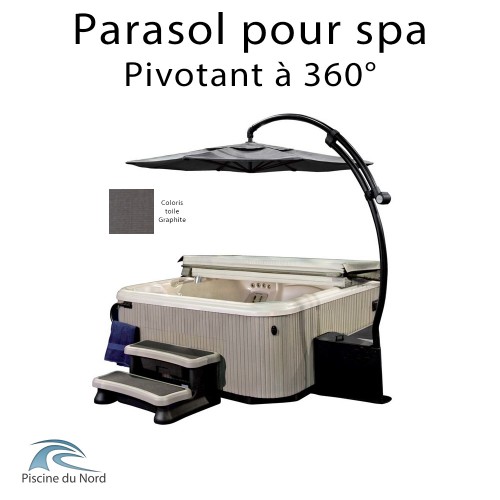 Parasol pour spa pivotant à 360° Parasol pour spa pivotant à 360°