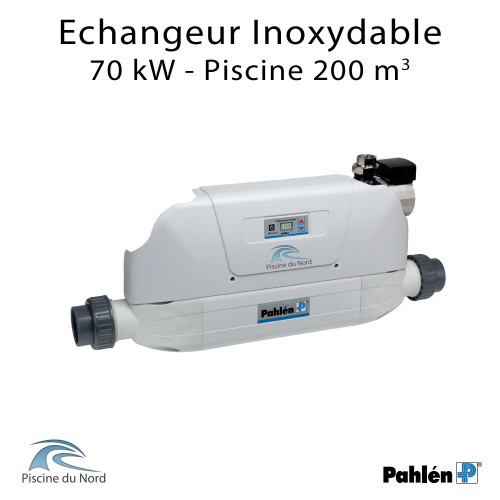 Echangeur de chaleur Aqua mex 70kW Acier inoxydable Pahlén Echangeur de chaleur Aqua mex 70kW Acier inoxydable Pahlén