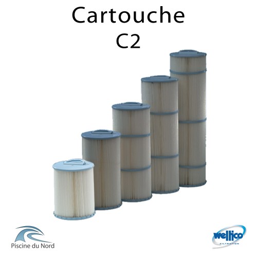 Cartouche Filtrante Weltico C2 270mm Cartouche Filtrante Weltico C2 270mm