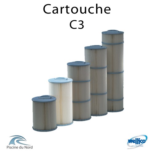 Cartouche Filtrante Weltico C3 395mm Cartouche Filtrante Weltico C3 395mm